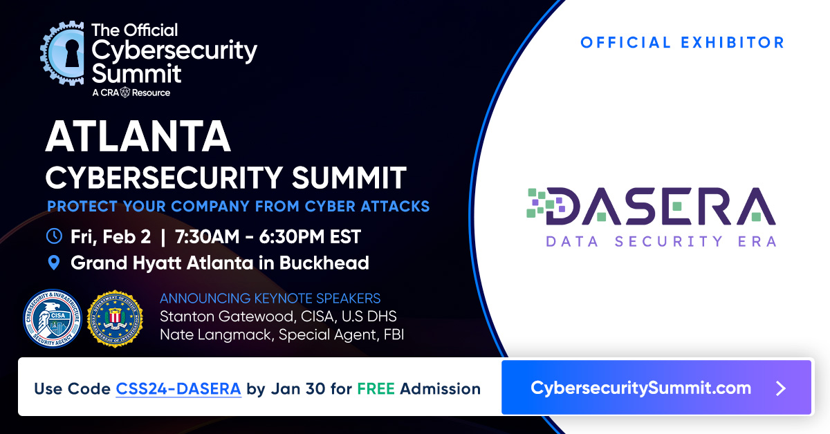 Dasera-Cybersecurity Summit-ATL-2024