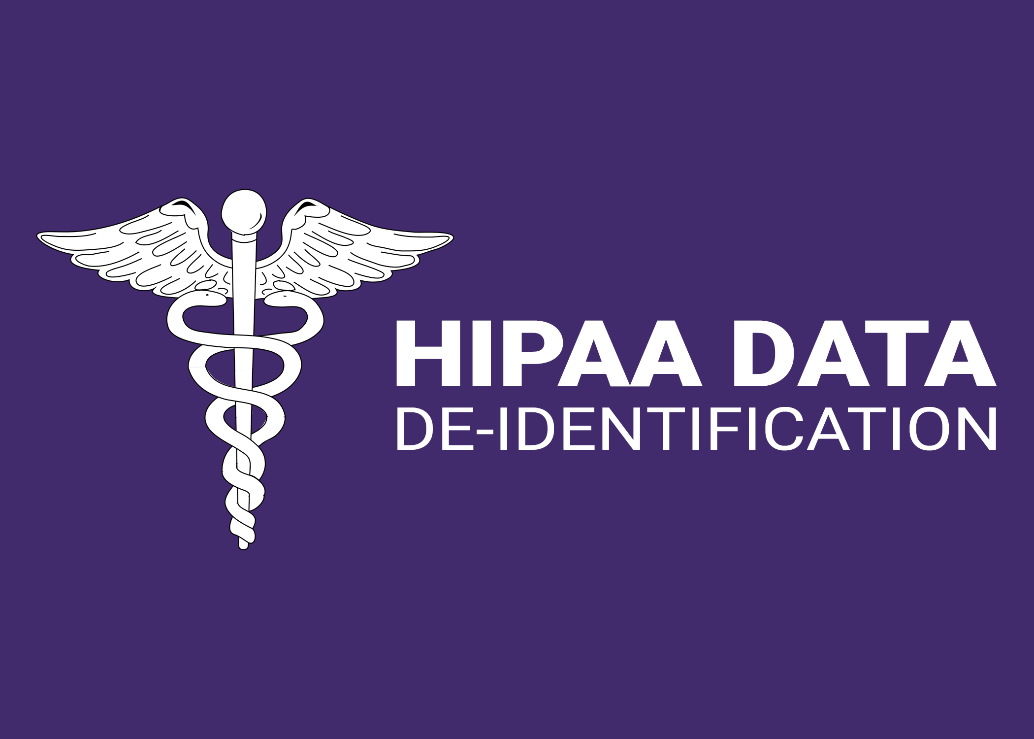 Data De-identification and HIPAA